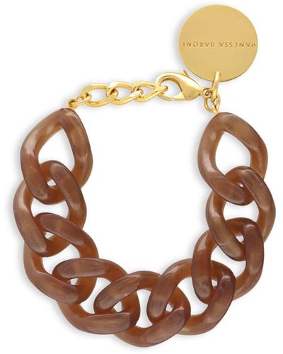 Vanessa Baroni Women's Flat Chain Bracelet - Metallic