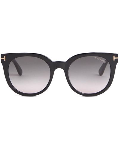 Tom Ford Women's Moira Acetate Sunglasses - Black
