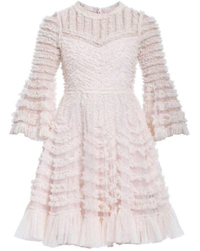 Needle & Thread Women's La Vie En Rose Mini Dress - Pink