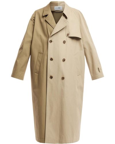 MM6 by Maison Martin Margiela Women's Trench Coat - Natural