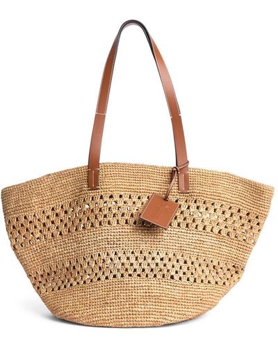Manebí Women's Basket Bag Weaving - Natural