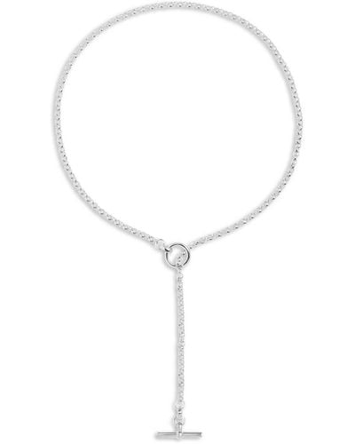 Tilly Sveaas Women's Short Lariat Necklace - White