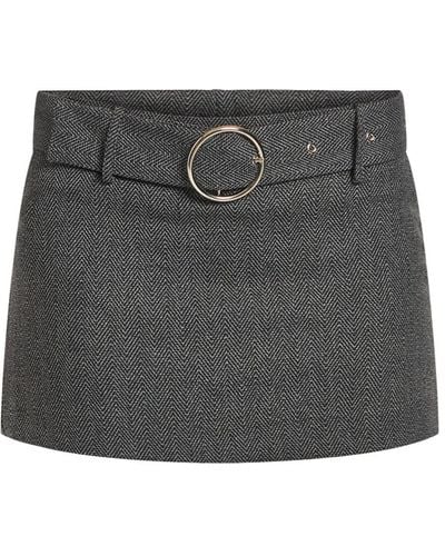 Musier Paris Women's Mini Skirt Elbe - Grey