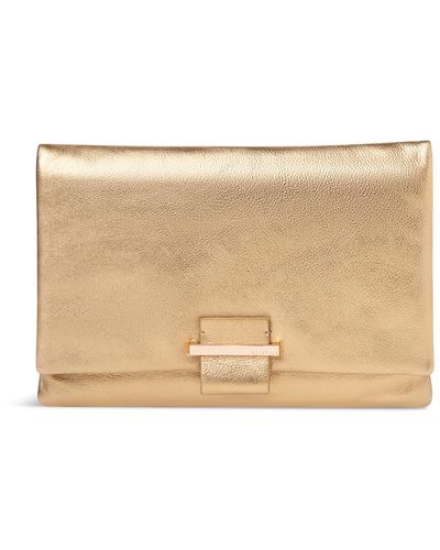Whistles Women's Alicia Clutch - Natural
