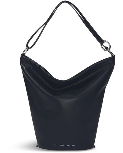 Proenza Schouler Women's Leather Spring Bucket Bag - Blue