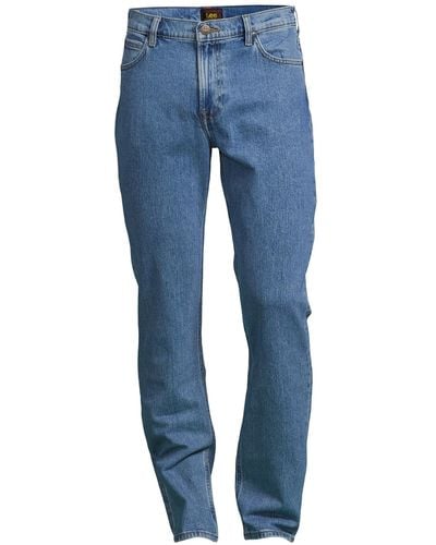 Lee Jeans Men's West Relaxed Fit Jeans - Blue