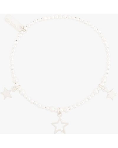 ChloBo Women's Triple Star Bracelet - Natural
