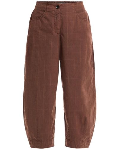 Oska Women's Trousers Vielfalta 419 - Brown