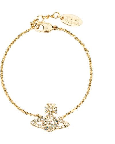 Vivienne Westwood Women's Grace Bas Relief Bracelet - Metallic