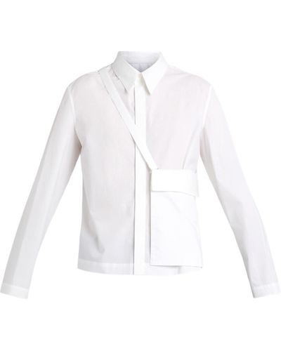MM6 by Maison Martin Margiela Men's Buttoned Pocket Shirt - White