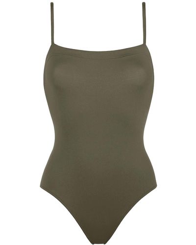 Eres Women's Aquarelle Tank Swimsuit - Green