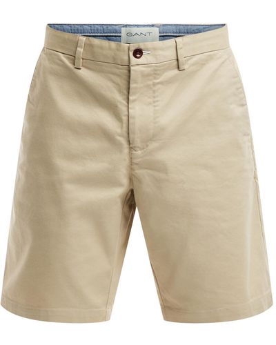 GANT Men's Regular Shorts - Natural