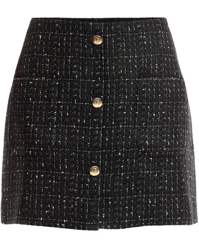 Anine Bing Women's Mateo Skirt - Black