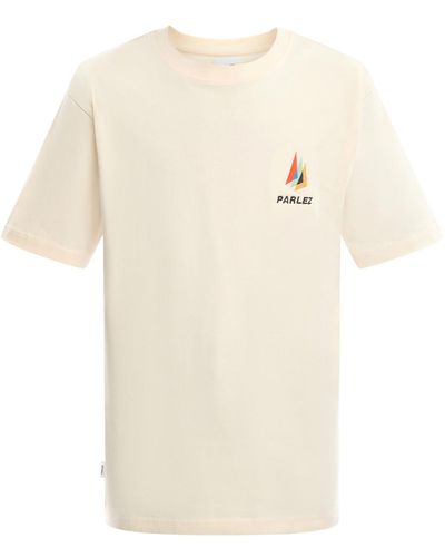 Parlez Men's Etang Short Sleeve T-shirt - White