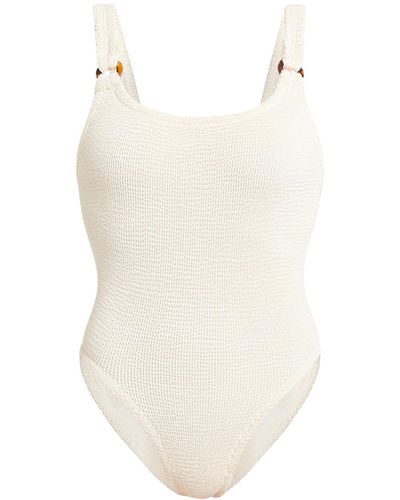 Hunza G Women's Domino Swimsuit - White