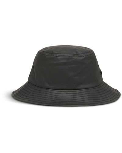 DIESEL Women's Bucket Hat With Embroidered Logo - Black
