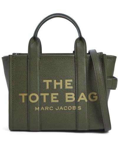 Marc Jacobs Women's The Leather Small Tote Bag - Green