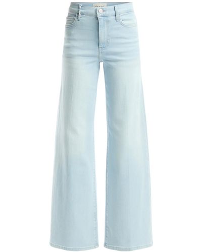 FRAME Women's The Slouchy Straight Jeans - Blue