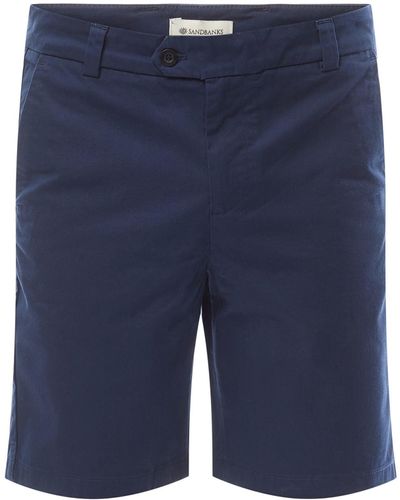 Sandbanks Men's Chino Shorts - Blue