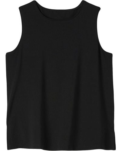 Eileen Fisher Women's Jewel Neck Shell - Black