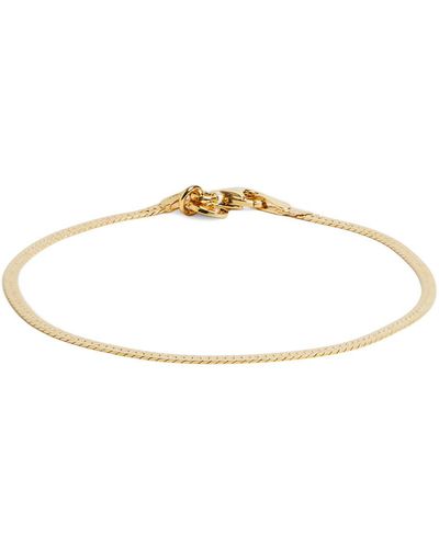 Daisy London Women's Estee Lalonde Flat Snake Chain Bracelet - Natural