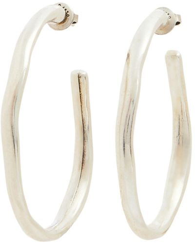 Uno De 50 Women's Ohmmm Earrings - White