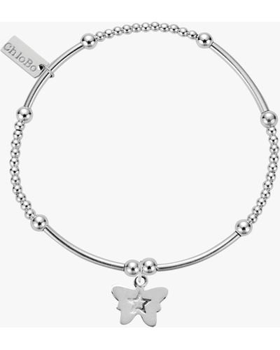 ChloBo Women's Butterfly Bracelet - Metallic