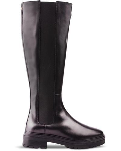 Holland Cooper Women's Astoria Knee Boots - Black