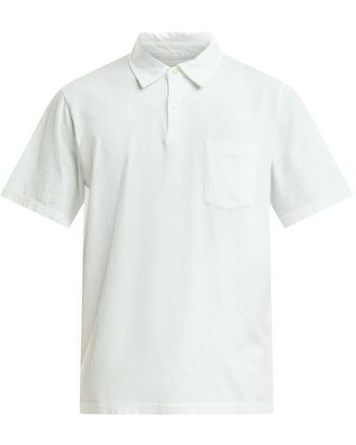 Hartford Men's Slub Jersey Polo T-shirt - White