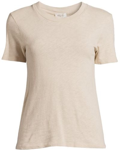 American Vintage Women's Sonoma Short Sleeve T-shirt - Natural