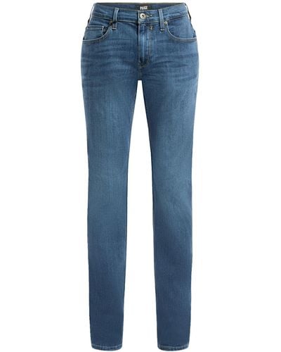 PAIGE Men's Normandie Straight Fit Jeans Birch - Blue