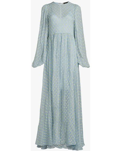 Stine Goya Chaima Maxi Dress - Blue