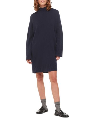 Whistles Women's Amelia Wool Knitted Dress - Blue