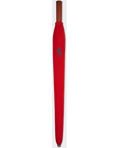 Ferrari Paraguas Con Motivo Cavallino Pixel - Rojo