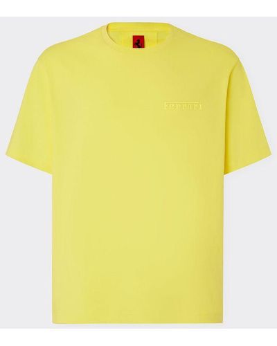 FERRARI: T-shirt homme - Blanc  T-Shirt Ferrari 47824 en ligne