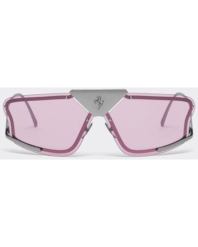 Ferrari Sunglasses With Pink Lenses