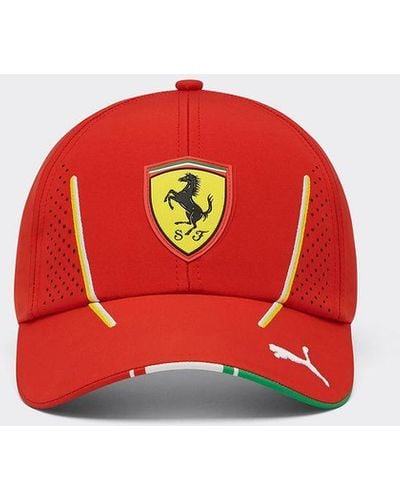 Ferrari Baseball Cap Replica Team Scuderia 2024 - Rosso