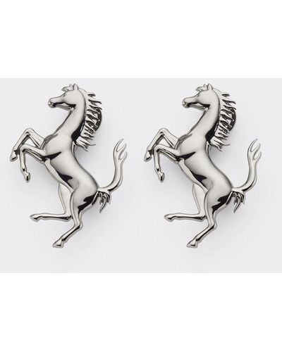 Ferrari Prancing Horse Earrings - Multicolour