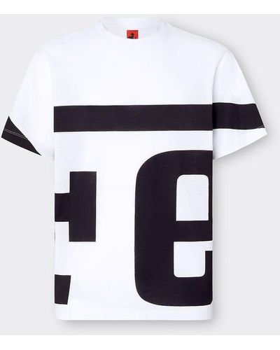 Ferrari Cotton T-shirt With Logo - White