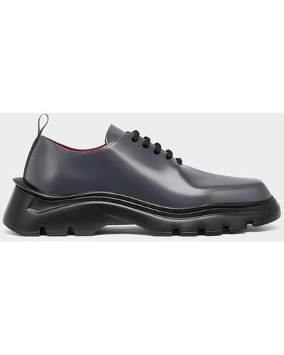 Ferrari Smooth Leather Derby Shoe - White