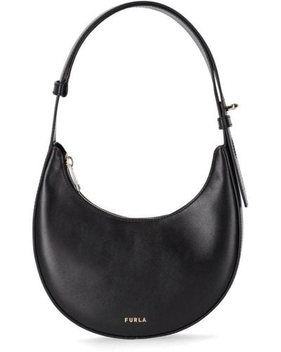 Furla Delizia Mini Shoulder Bag - Black