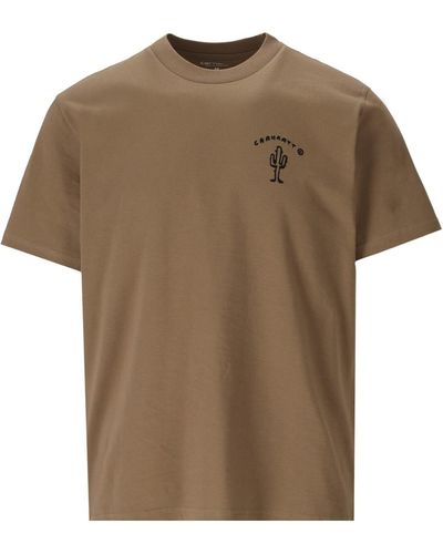 Carhartt S/s New Frontier T-shirt - Brown