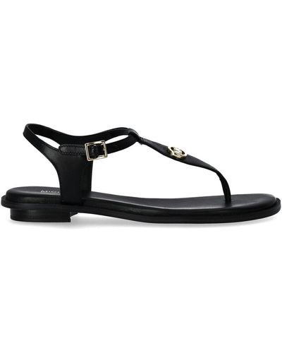 Michael kors 2024 black sandals sale