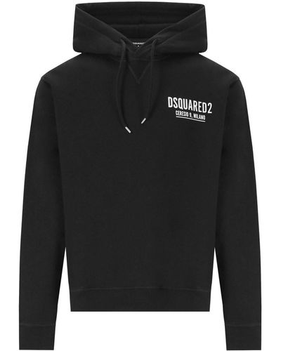 DSquared² Ceresio 9 cool es hoodie - Schwarz