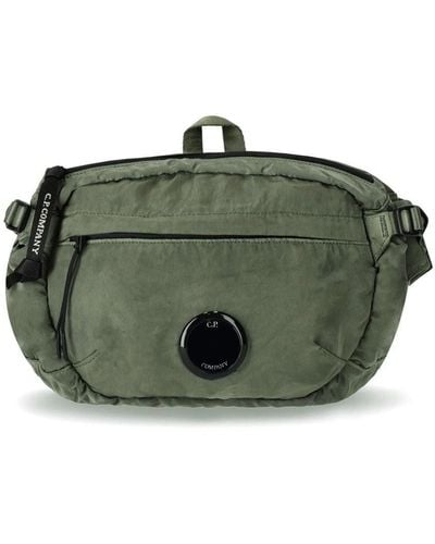 C.P. Company Nylon B Agave Messenger Bag - Green