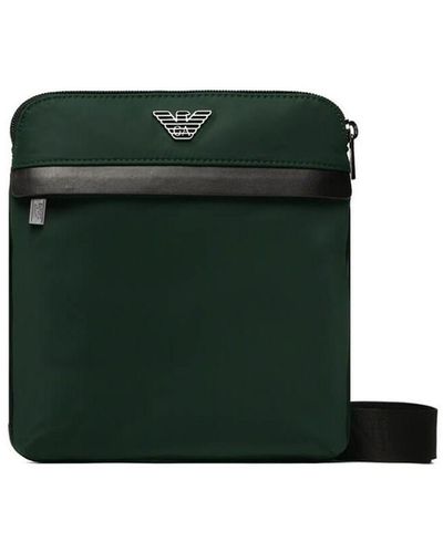 Emporio Armani Nylon Crossbody Bag - Green