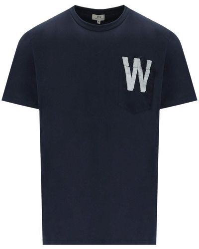 Woolrich Flag T-shirt - Blauw