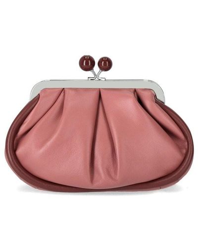 Weekend by Maxmara Pasticcino Phebe Small Clutch - Roze