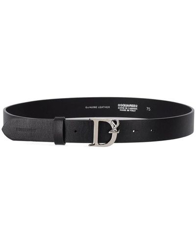 DSquared² Ceinture d2 statement e - Noir