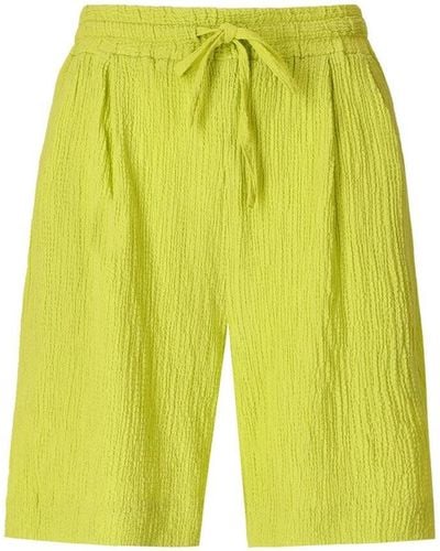 Essentiel Antwerp Didim lime bermudashorts - Gelb